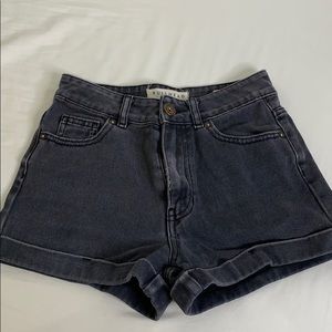 Pacsun - Faded Black Mom Shorts